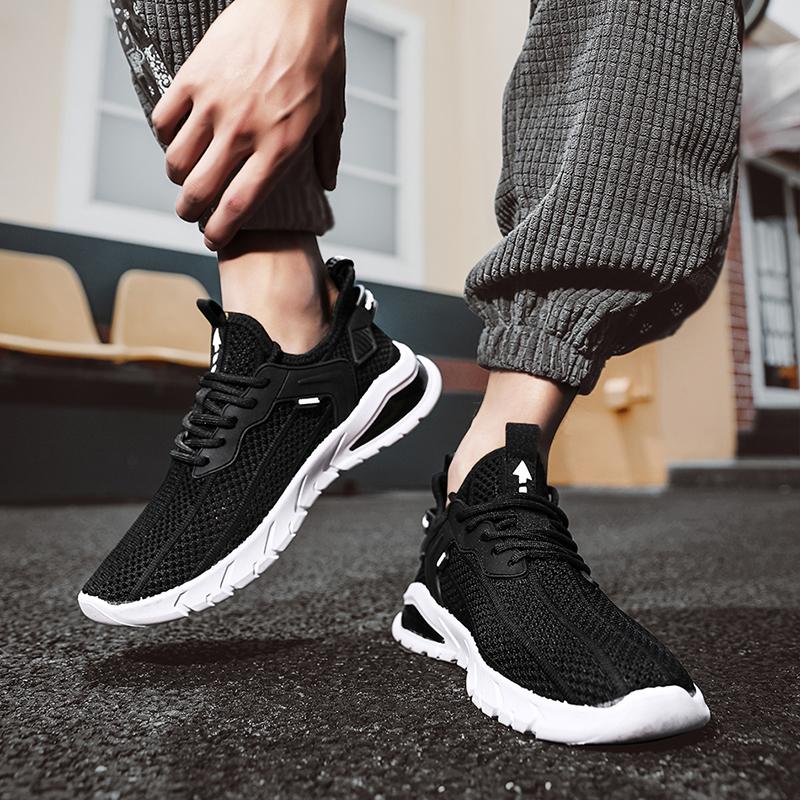 New Men's Sports Shoes Casual Fashion Running Sneaker High Quality Breathable Lightweight Outdoor Walking Sneakers
