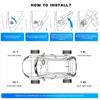 Android TPMS Spare Tyre External Sensor Tire Pressure Monitoring System USB TPMS for Car Navigation Radio DVD Player Detection