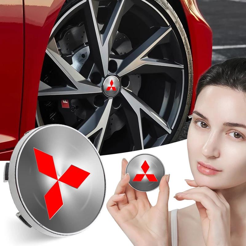 Auto Wiel Naafkap Auto Velgen Stofdichte Deksel Naafkappen Voor Mitsubishi Outlander I200 Pajero Eclipse ASX Lancer Space Delica