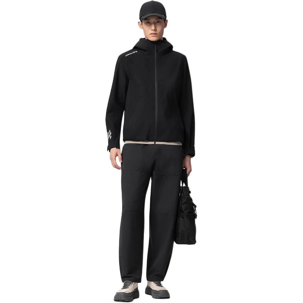 Li-Ning Outdoor CF Waterproof Windbreaker Unisex Jacket Black AEMW003-4