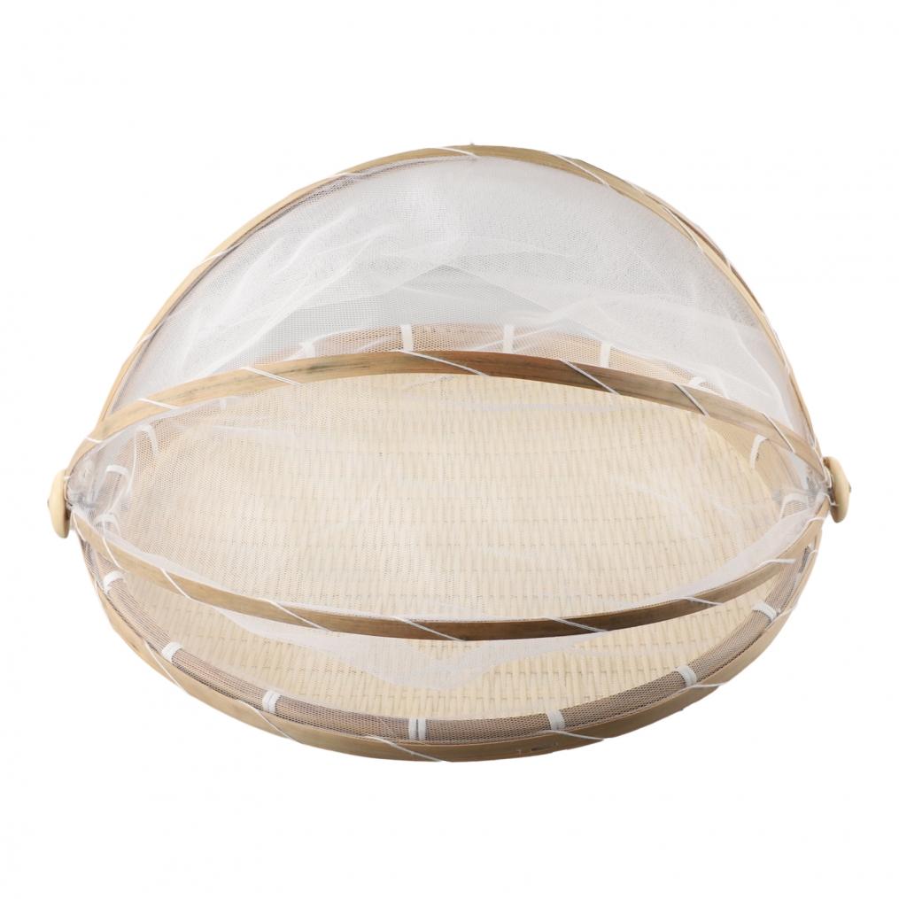 Multi-Use Woven Basket for Fruit Bread Dry Goods Picnic Home Storage