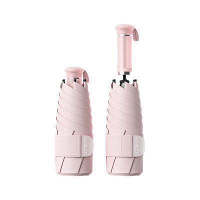 Mini Compact Sunshade and Sunscreen To Prevent External Weather and Rain, Oversized Umbrella Telescopic Handle Easy To Hold, Portable Batch
