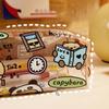 Cartoon Capybara Pen Bag Special Design High Appearance Transparent Pencil Case Waterproof Multifunction