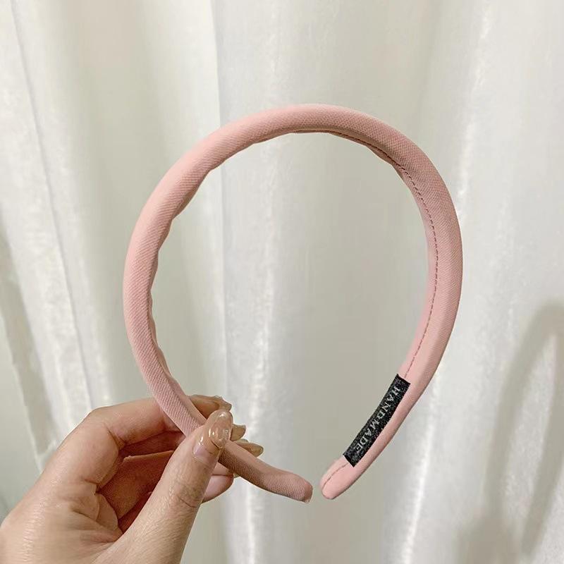 Versatile Headbands Style Minimalist Grid Womens Solid Color Hair Accessories