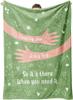 Afterprints Soft Throw Blankets  x  Healing Hug Blanket Get Well Gifts for Men Women Perfect for Friends Sister Coworkers