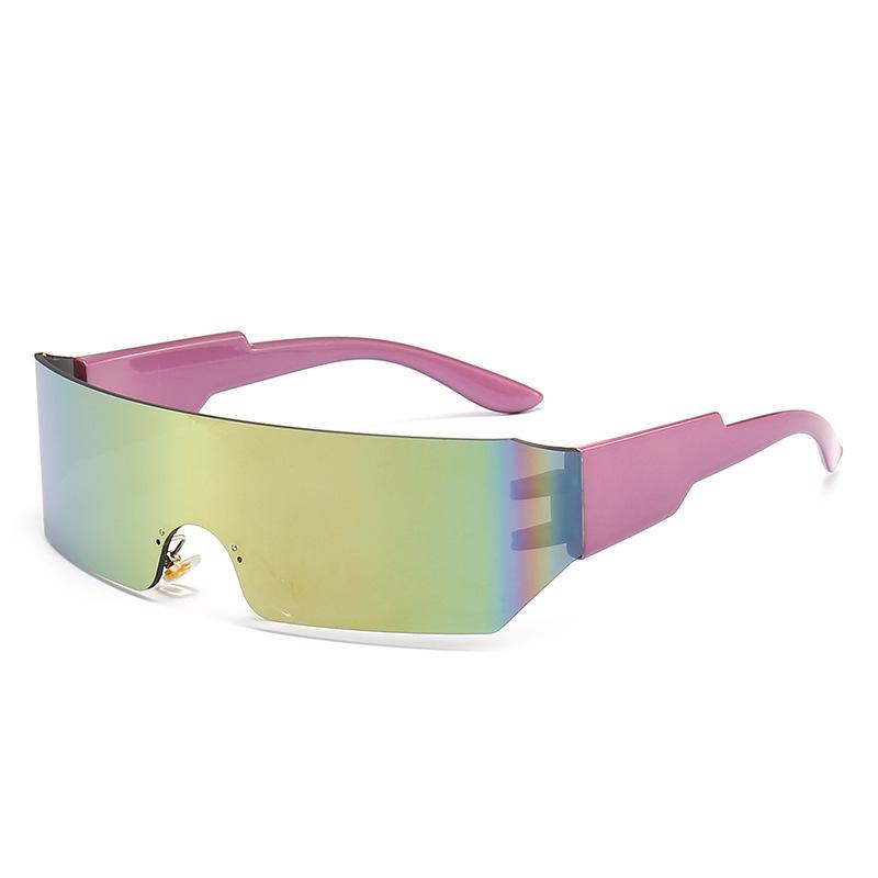 Men's Pilot Cycling Sunglasses - Outdoor, Integrated Sun Protection, Cool Design for Hiking and Windshield