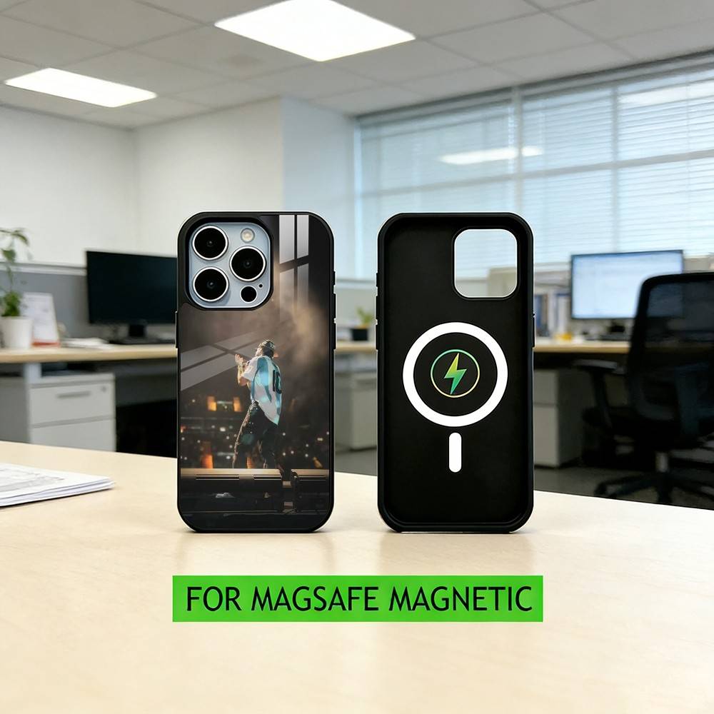 S-Singer M-MORA Phone Case For iPhone17,16,15,14,13,12,11 Plus,Pro Magnetic with Magsafe Wireless Charging