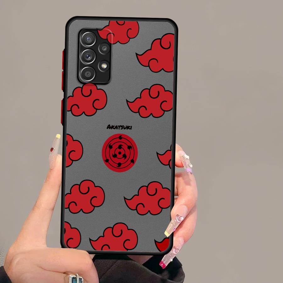 Japan Anime Cloud Itachi Soft Cover Phone Case for Samsung Galaxy A21 A56 A22 A36 A52 A71 A32 A73 A23 A31 A25 A26 A72