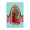 Retro Virgin Mary Of Guadalupe Metal Signs Custom Mexico Catholic Saint Tin Plaque Pub Cafe Yard Home Decor Xcm