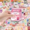 100 Snack Packaging Graffiti Stickers Suitcase Refrigerator Water Cup Decoration Stickers Waterproof Creative Stationery Stickers