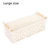 Bohemian Nordic Cotton Rope Hand-woven Desktop Cosmetics and Snacks Storage Basket Flower and Fruit Miscellaneous Storage Basket