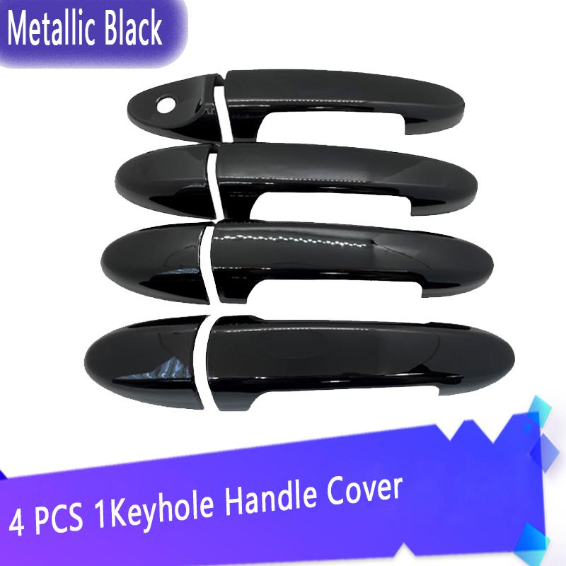 For Ford Escape Mercury Mariner 2008~2012 Car Door Handle Cover Trim Set Scratchproof Chromium Styling Car Accessories 2009