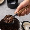 8-Piece Stainless Steel & Walnut Measuring Spoon and Cup Set for Baking and Coffee