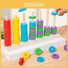 Wooden Childrens Counting Frame Educational Toy For Early Learning And Montessori Activities