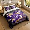 3Pcs Bedding Set Custom Name Text, 1 Sheet 2 Pillowcases Home Bed DecorAustria Wien FC