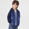 Duoduojia Boys' Trendy Spring/Autumn Hooded Zip-up Jacket