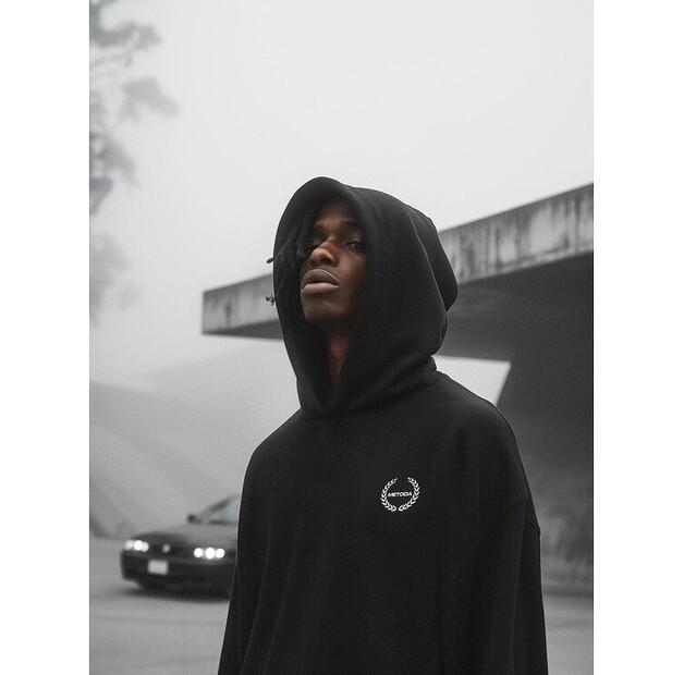 Толстовка с капюшоном Metoda Sport Mini Laur Logo