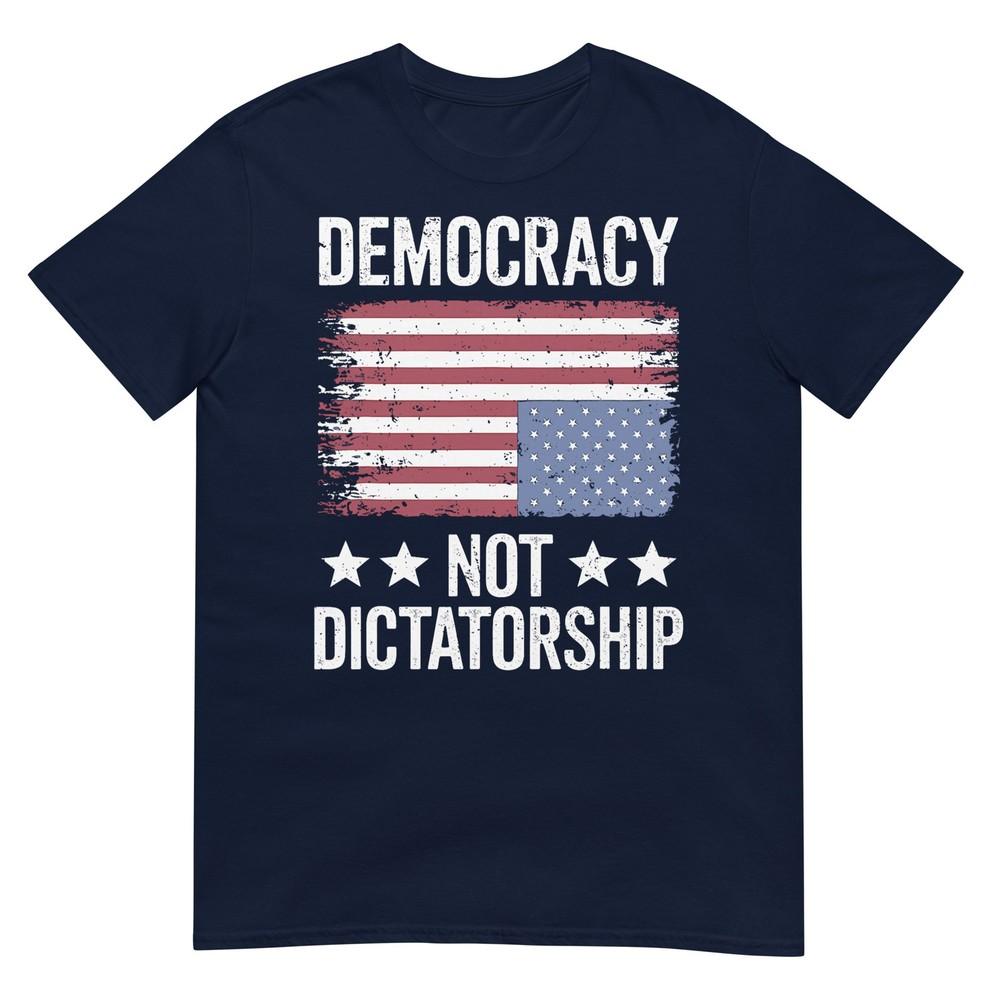 Pro Democracy Anti Dictatorship Anti Maga Anti Oligarchy Tshirt S