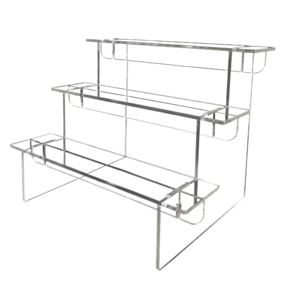 Acrylic Display Stands Displaying Transparent Ladder