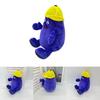 Grimace Shake Yellow Hat Plush Toy Cartoon Animal Design 18cm Height Customizable