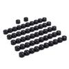 Motorcycle Part 77 Piece Black Caps Cover Kit For 04-15 Harley Sportster Engine & Misc Bolt Nut Chrome
