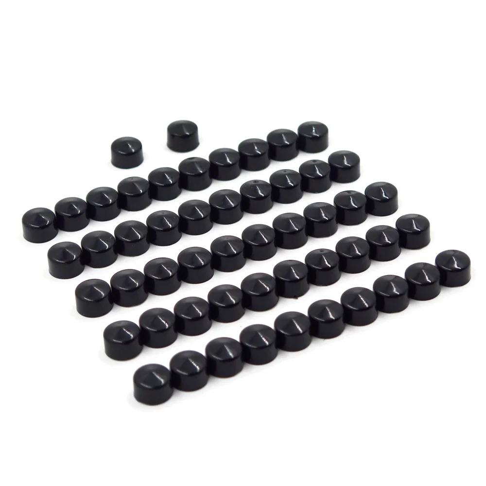 Motorcycle Part 77 Piece Black Caps Cover Kit For 04-15 Harley Sportster Engine & Misc Bolt Nut Chrome