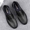 Fashion New Trend Men's Slip On Casual Flats Versatile Male Loafers Breathable Travel Driving Shoes Hollow Out Business Shoes Moccasins