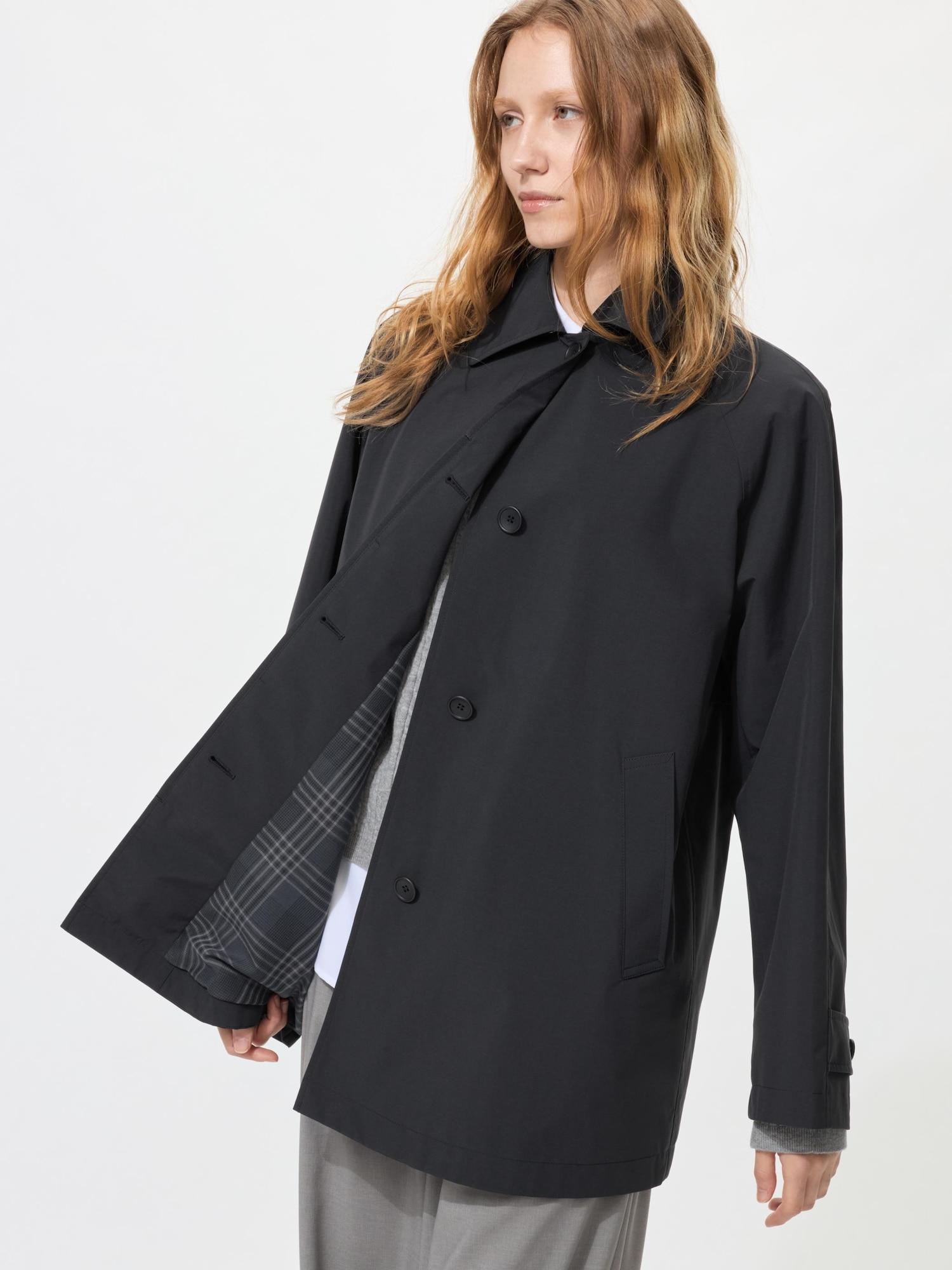 

Uniqlo Японія Стенклар Коротке пальто Вільного крою 09 BLACK/XS