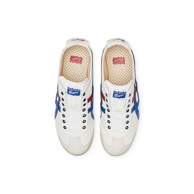 Onitsuka Tiger Mexico 66 Slip-On Unisex White Blue Red D3K0N-0143