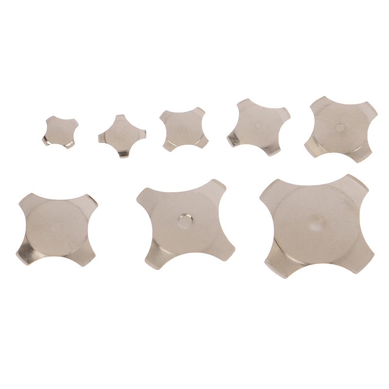 20Pcs 10 With Point Cross Shape Metal Dome Reset Switch 5 6 7 8.4 10 12 14 16 Mm Membrane Switch Spst Momentary On/Off Tactile