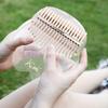 Heiß! Süßes Kalimba-Klavier in Katzenkrallenform mit 17 Tasten, Acryl, Daumenklavier, transparentes Tasteninstrument mit Stimmgerät