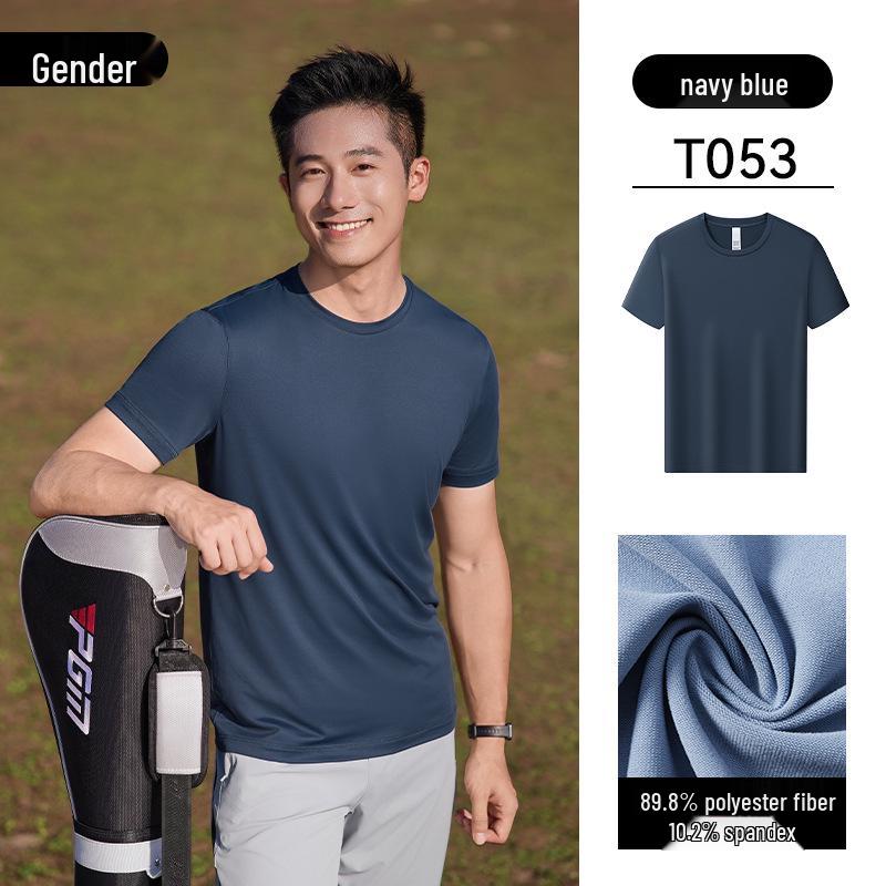 Custom Printed Quick-Dry Marathon T-Shirt - Team Running Shirt Sport Fitness Short Sleeve Large 2209₽