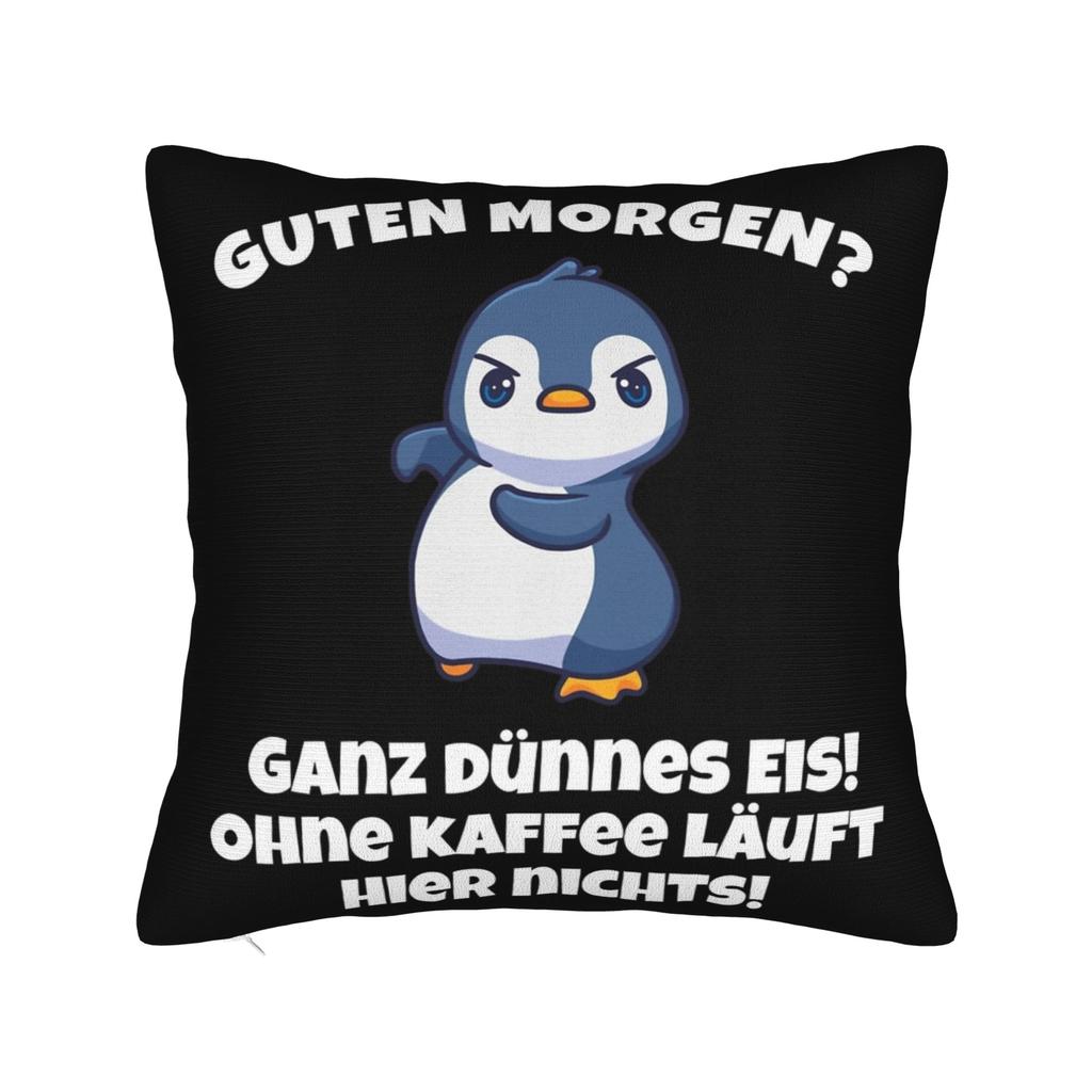 Guten Morgen Ganz Dnnes Eis Pillow Cover Accessories Printing Cushion Cover Decorative Pillow Case Cover Sofa Multiple Sizes