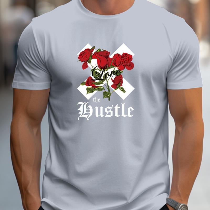 

Retro American Men s T-Shirt - Edgy Distressed Street Essential XXL серый