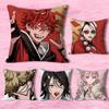 Manga G-Gokurakugais-S Pillow Cases for Bedroom Living Room Sofa Home Decor Polyester Cushion Cover with Zipper