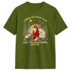 Coming Out of My Cave the Jesus Resurrection EasterTShirt Summer Fashion TShirts Cotton Comfortable Tees ShortSleeved