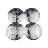 CRU1 4Pcs 56mm Car Emblem Auto Wheel Center Hub Caps Decal Accessories For Mercedes Benz B/C/E/S Class A Class C200L GLC GLK