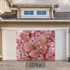 2D Pink Gem Butterfly Backdrop Cherry Blossom Floral Photography Background