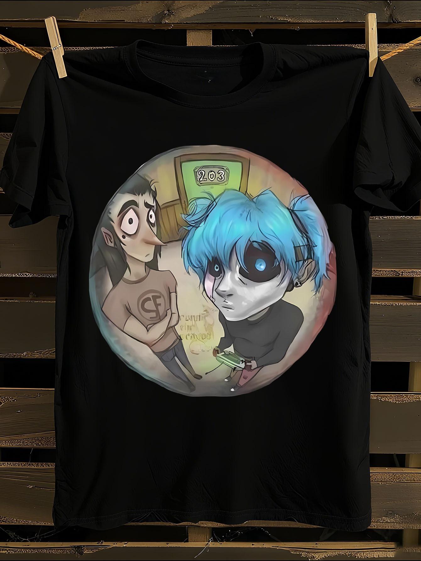 s Sally Face Sal Fisher Anime Tshirt Anime-Inspired Graph... M