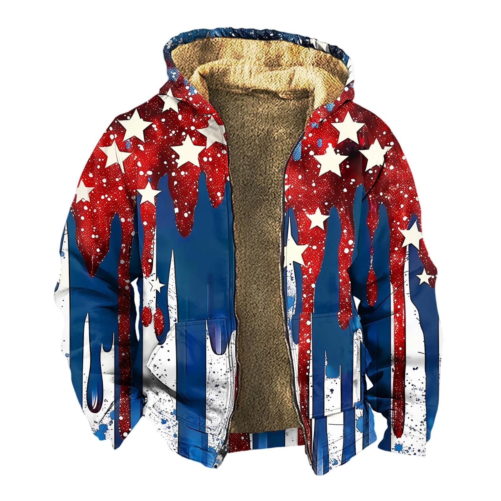 

Мужская утолщенная куртка на пуговицах с двойным карманом и карманной вставкой, хлопковая куртка L синий