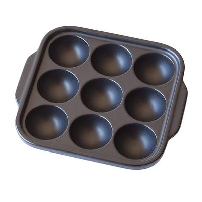 Saji Pottery Banko Ware Takoyaki Direct Heat 19 X 21 Made In Black Pan, Safe, Ceramic, Approx. Cm, Black, Japan, 21-102