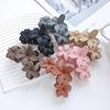Retro Flower Hair Clip Female Vintage Temperament Versatile Plate Hair Clip Headdress Frosted Shark Clip Grab Clip Hair Accessories