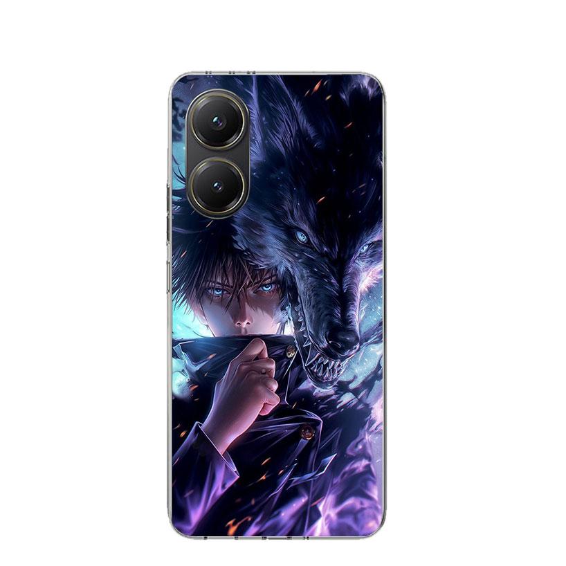 Kaisen J-Jujutsu Fushiguro Megumi Phone Case For Xiaomi Poco X3 X5 X6 X7 X4 Nfc F7 Ultra F6 F5 Pro F4 Gt F3 M6 M5S M4 M3 Art Cov
