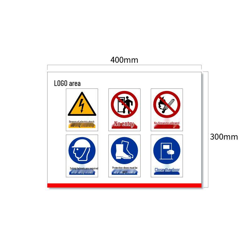 HUATAI HT-FSN-B13 Electrical Safety Sign