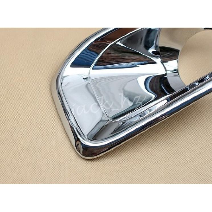 Chrome Front Fog Light Cover Overlay Accessories For Jeep Renegade BU 2015-2018