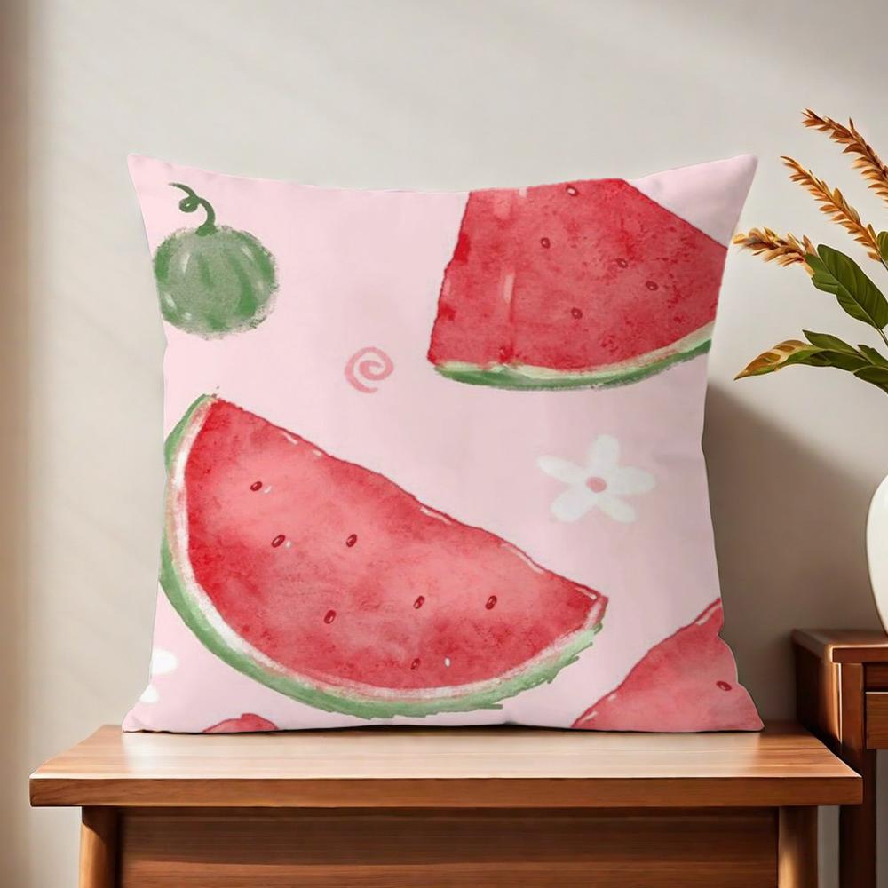 Summer Watermelon Cushion Cover For Pillow Printing Sofa Decoration Home Car Room Coffee Shop Office Nordic Simplicity