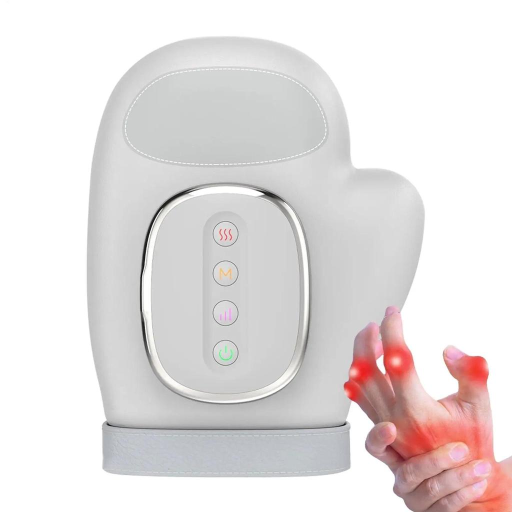 Masajeador de Manos Eléctrico con Cuidado Caliente y Frío: Compresión con Airbag para Muñeca y Dedos