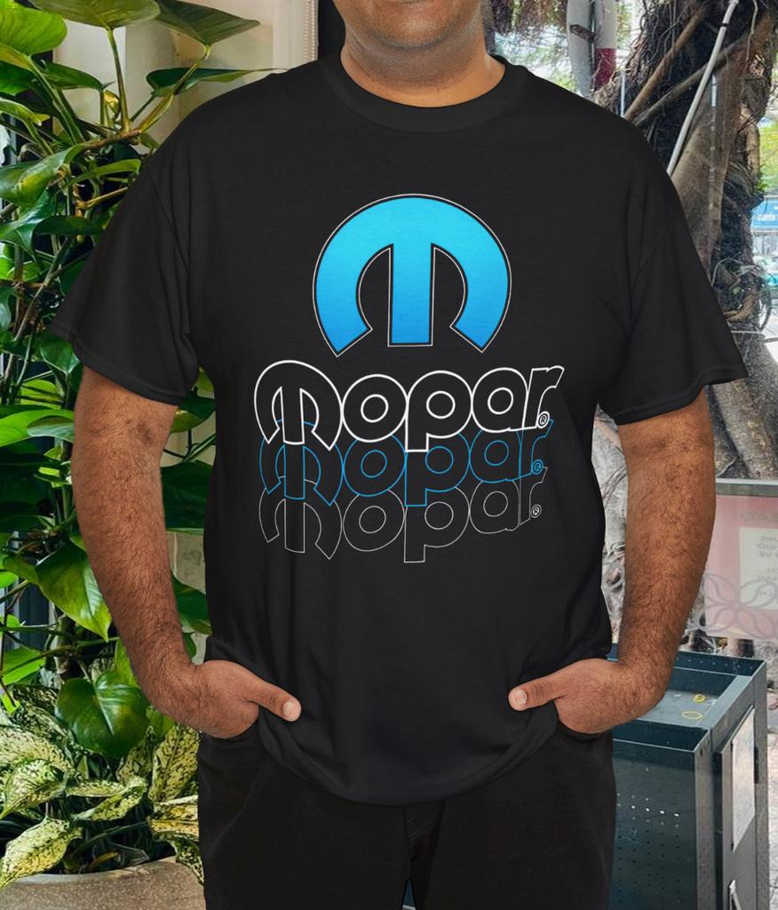 & Three Color MOPAR Script Unisex T-Shirt