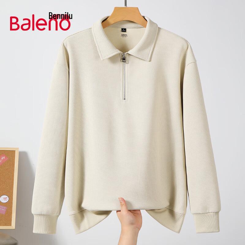 Baleno Men's Waffle Quarter-Zip Pullover