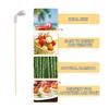 100 Pcs Golf Cocktail Picks, Fancy Toothpicks for Appetizers, Wooden Fruit Skewers Bamboo Food Sticks for Sandwich, Golf Themed Party Decorations